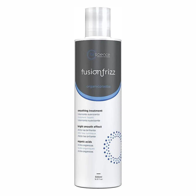 BR Science | Fusion Frizz OrganicPlastia | Traitement lissant éclat | Acides organiques | 500 ml / 16.9 fl.oz.