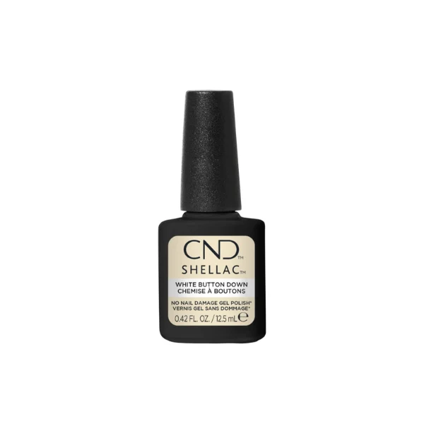 Vernis UV Shellac White Button Down