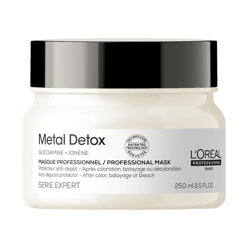 Masque Métal Détox L'Oréal - Soin Protecteur Cheveux