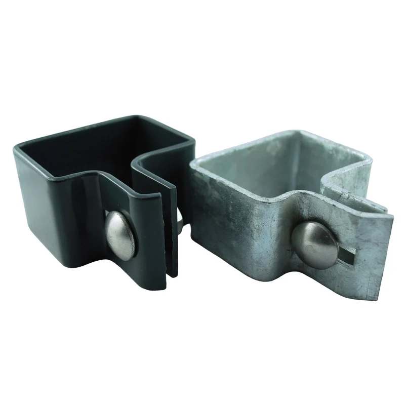Schelle Anfang für Vierkantpfosten 60x40 mm