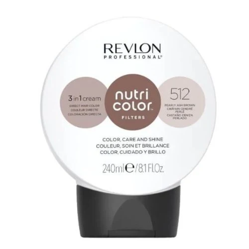 REVLON nutri color Châtain cendré perlé 512