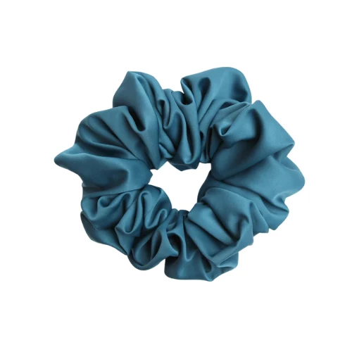 CHOUCHOU sarcelle satin