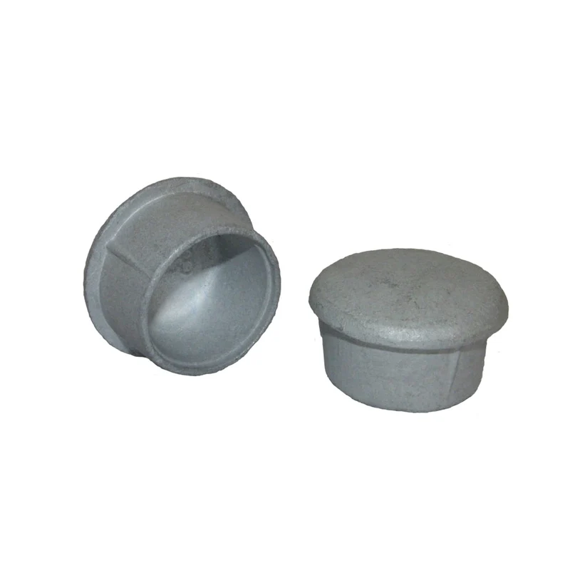 Art.333 Aluminium Deckel - Rohrverbinder