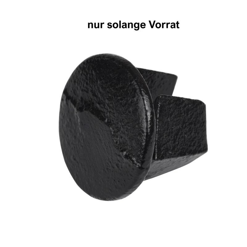 Art.335 Stopfen, Metall - schwarz