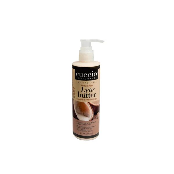Lotion Hydratante Noix de coco et Gingembre blanc