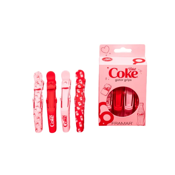 Ensemble de pinces Coke Diet