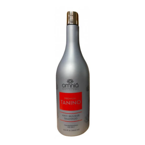 Omnia, Premium Tanino Plastie Anti-Residue, Shampoing nettoyant en profondeur pour cheveux, 1 L