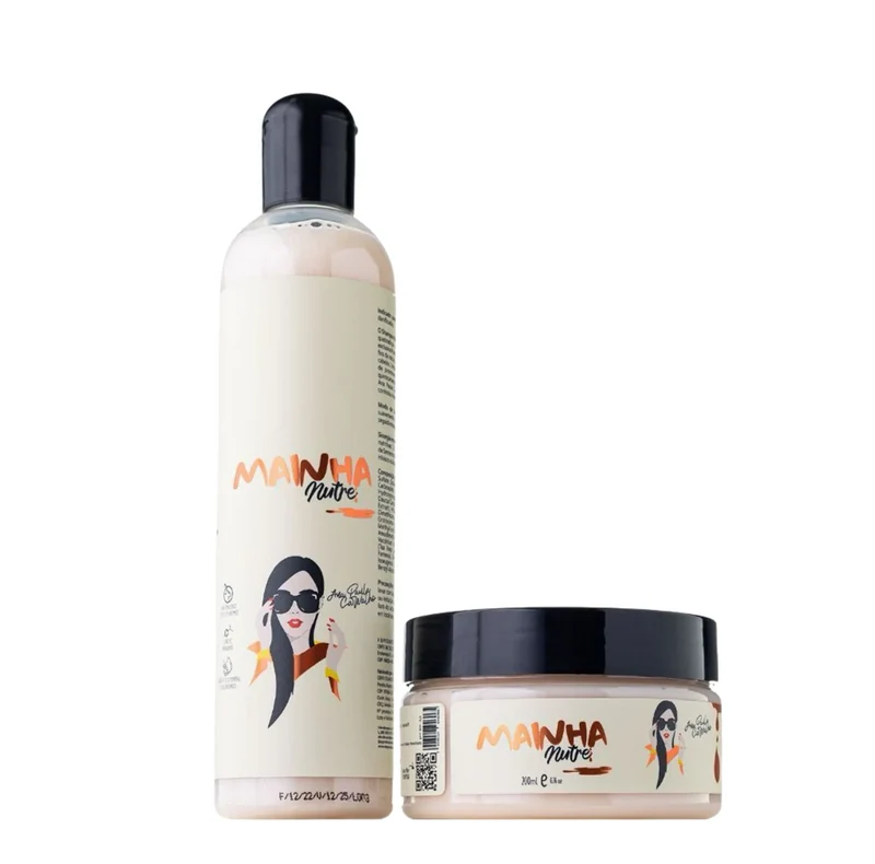 Ana Paula Carvalho, Shampooing Mainha Nutre Home Care, Shampooing nettoyant en profondeur pour cheveux, 300 ml