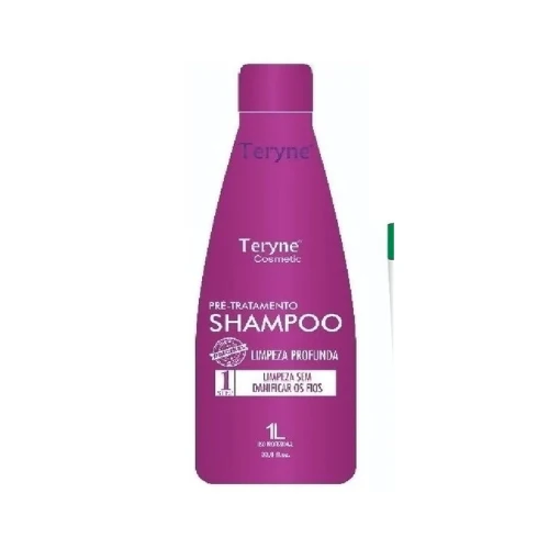 Teryne Cosmetic, Pré-traitement, Shampoing nettoyant en profondeur pour cheveux 1, 1 L