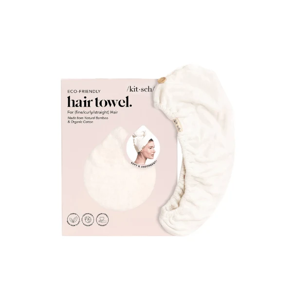 Serviette sèche-cheveux à séchage rapide