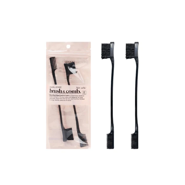 Brosse et peigne de bord 2 pièces
