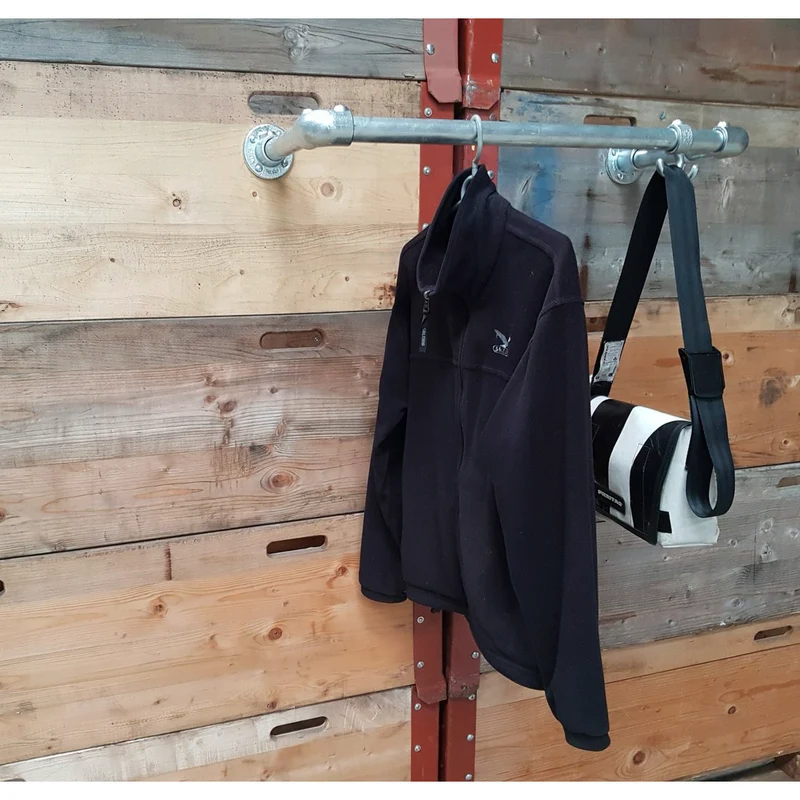 Art.901B - Rohrverbinder-Wandgarderobe