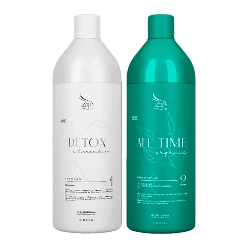 Zap Cosmeticos, Kit All Time Bio, 2x1L
