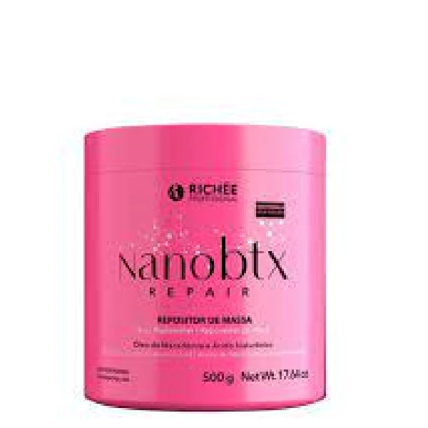 Richee, Nanobtx Repair, Masque capillaire réparateur, 500 g