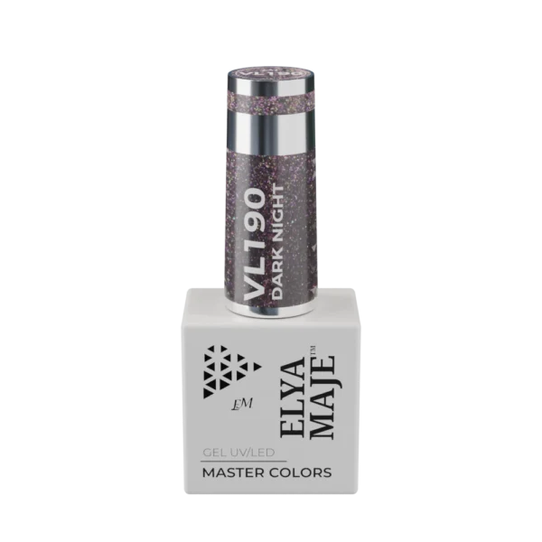 Vernis Semi Permanent – Master Color 190 – Dark night – Elya Maje