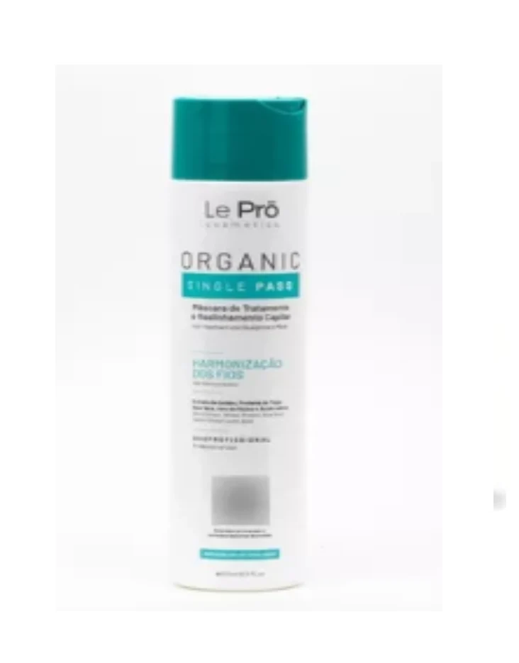 Le Pro, Mascara Bio Single Pass, Masque Capillaire, 300 ml
