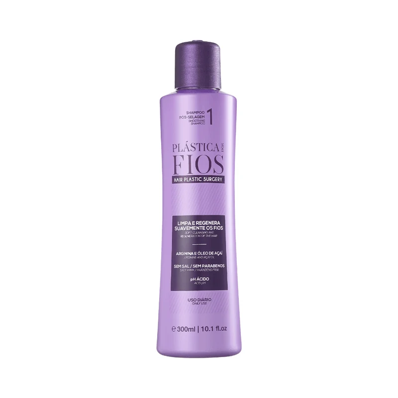 Cadiveu, Pastica dos Fios Étape 1, Shampoing nettoyant en profondeur pour cheveux, 300 ml
