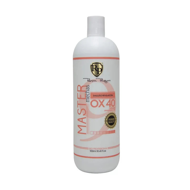 Robson Peluquero, Master Mechas Ox 40 volumes, Teinture pour cheveux, 900 ml