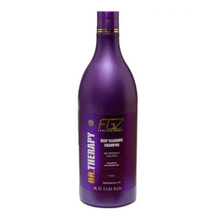FGZ Professional, Dr Therapy, Shampoing nettoyant en profondeur pour cheveux, 1 L