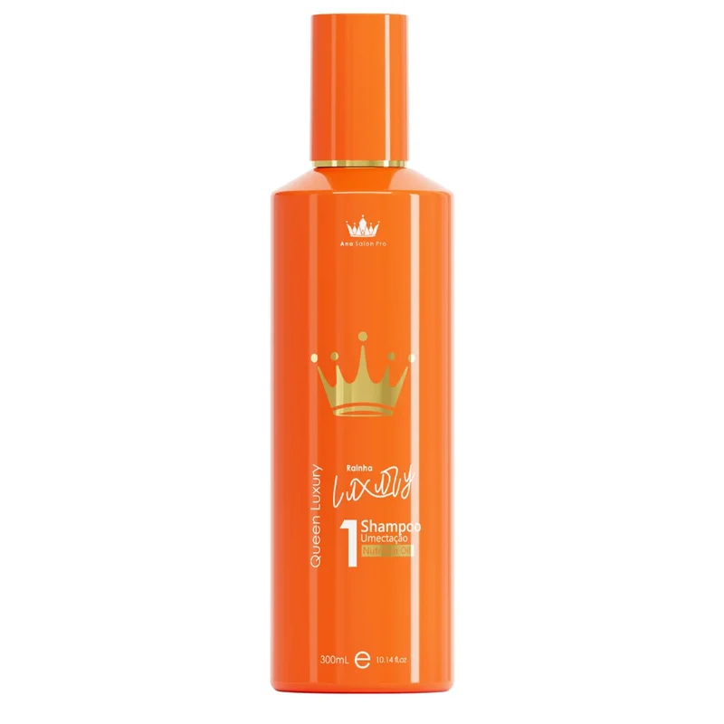 Ana Paula Carvalho, Rainha Luxury Home Care Nutrition Oil, Shampoing nettoyant en profondeur pour cheveux, 300 ml