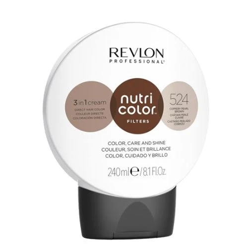 REVLON nutri color brun perlé cuivré 524