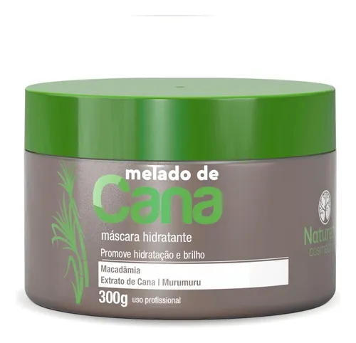 Natureza Cosmeticos, Melado de Cana Hidratante, Masque capillaire pour cheveux, 300 g