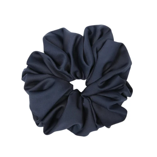 CHOUCHOU bleu marin satin
