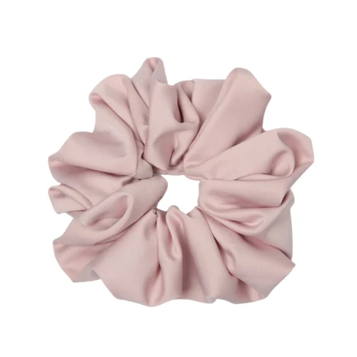 CHOUCHOU rose pâle satin
