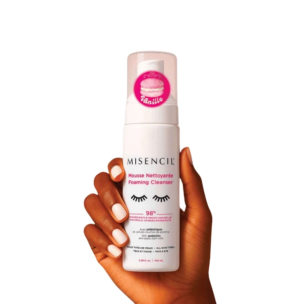 Mousse Nettoyante Yeux et Visage Vanille
