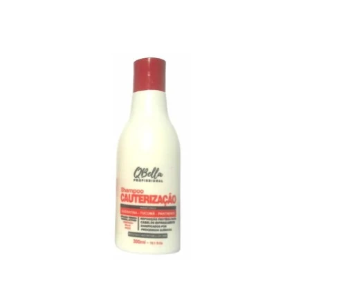 QBella, Cauterizaçao, Shampoing nettoyant en profondeur pour cheveux, 300 ml