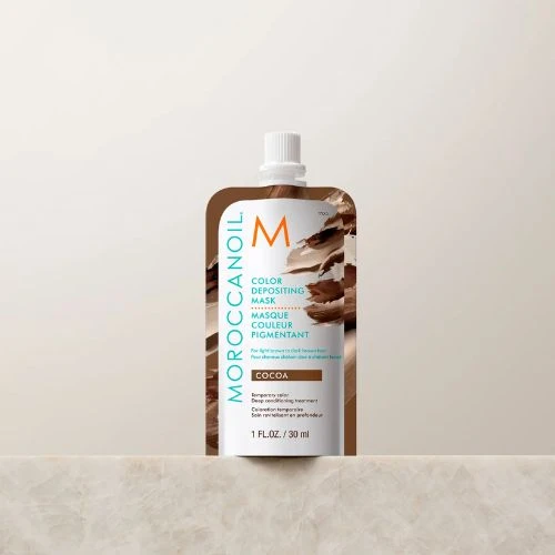 MOROCCANOIL masque couleur pigmentant cocoa format voyage