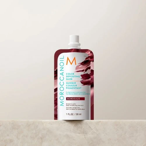 MOROCCANOIL masque couleur pigmentant bordeaux format voyage