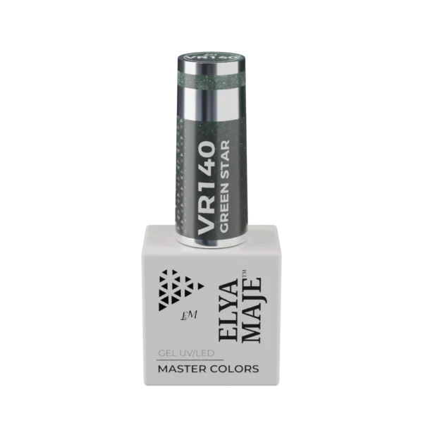 Vernis Semi Permanent – Master Color 140 – Green Star – Elya Maje