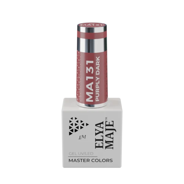Vernis Semi Permanent – Master Color 131 – Purply dark – Elya Maje