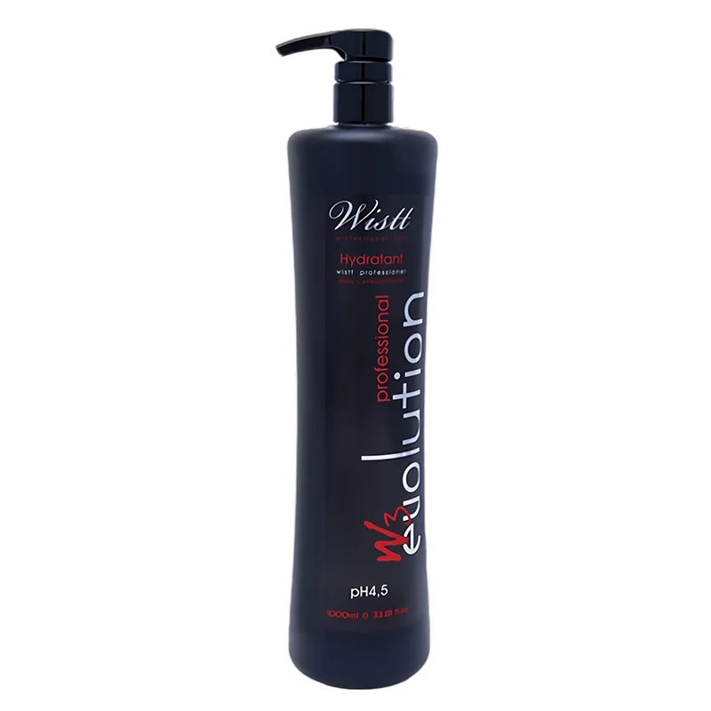 Wistt, W3 Evolution, Shampoing nettoyant en profondeur pour cheveux, 1 L
