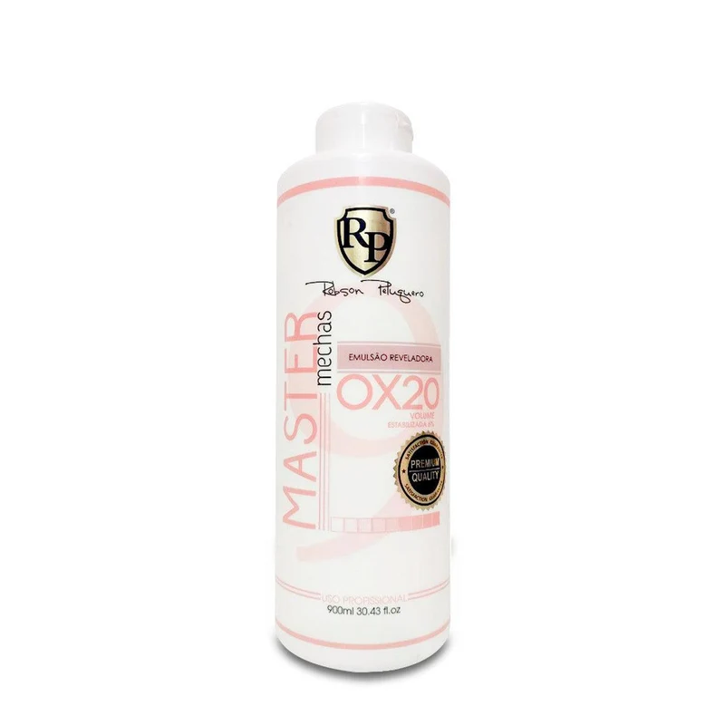 Robson Peluquero, Master Mechas Ox 20 volumes, Teinture pour cheveux, 900 ml/30.43 fl.oz