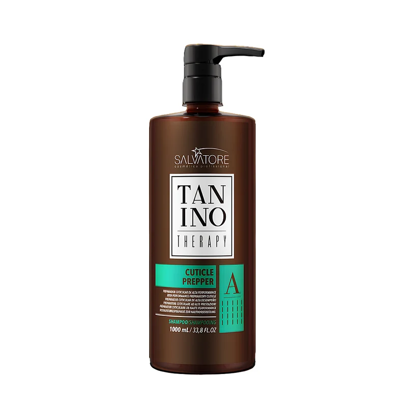 Salvatore, Tanino Therapy A, Shampoing nettoyant en profondeur pour cheveux, 1 L