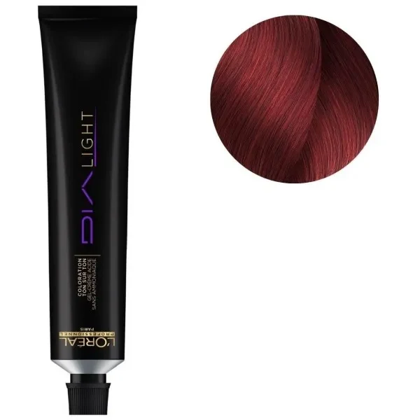 Coloration Dialight Carmilane n°6.66 blond foncé rouge intense 50ML