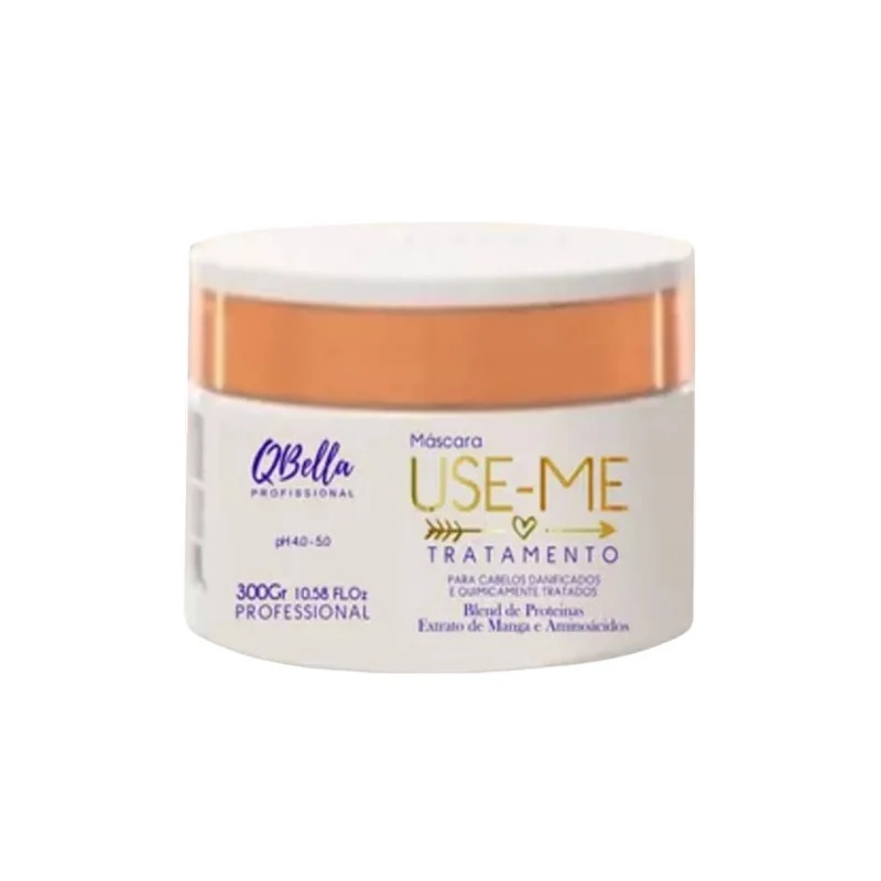 QBella, Mascara Use me, Masque capillaire pour cheveux, 300 g