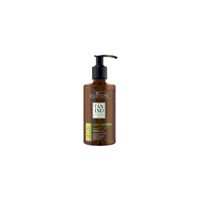 Salvatore, Tanino Scalp, Shampooing nettoyant en profondeur pour cheveux, 300 ml