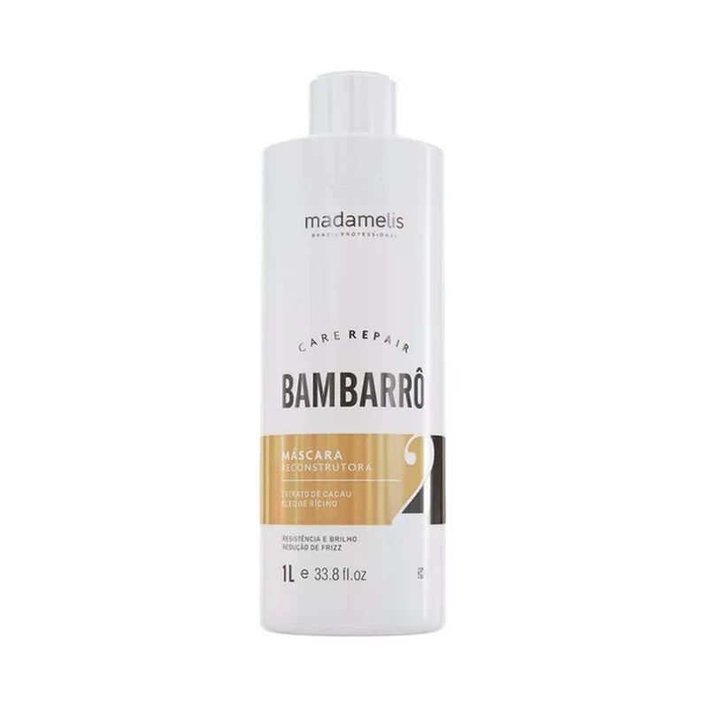 Madamelis, Bambaro, Masque capillaire pour cheveux, 1 L