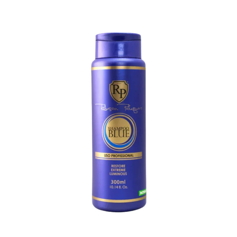Robson Peluquero, Blue Toner Home Care, Shampoing nettoyant en profondeur pour cheveux, 300 ml