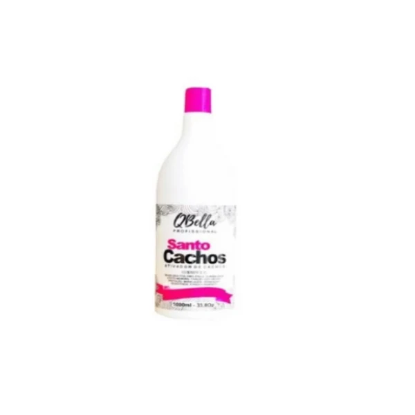QBella, Santo Cachos, Après-shampooing réparateur pour cheveux, 1L