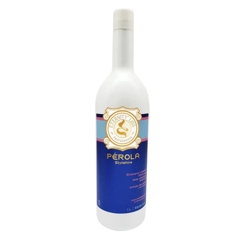 Eternity Liss, Perola Stylishine Step 1, Shampoing nettoyant en profondeur pour cheveux, 1 L