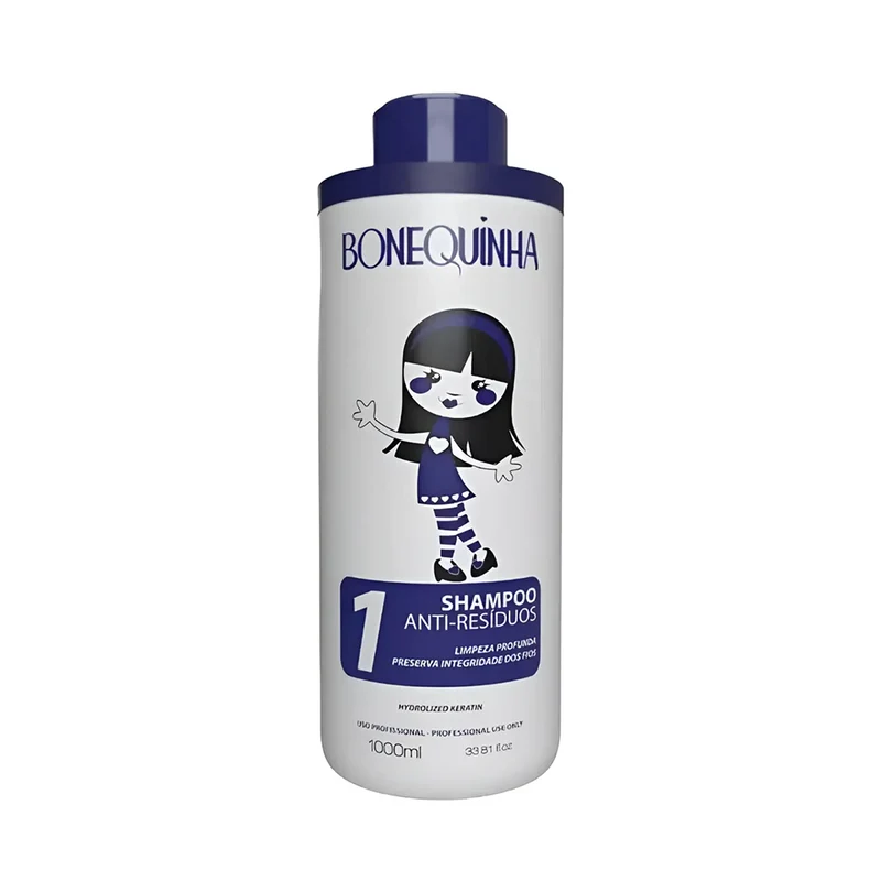 Bonequinha, Shampooing Escandaloso, Shampooing nettoyant en profondeur pour cheveux, 1L
