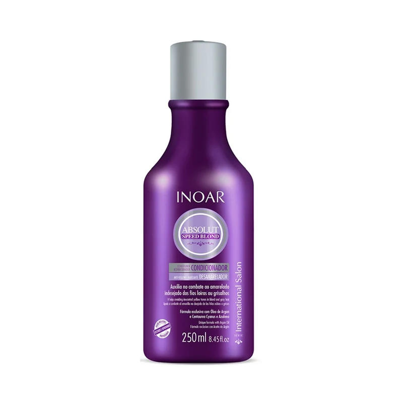 Inoar, Speed ​​Blond, Après-shampoing réparateur pour cheveux, 250 ml