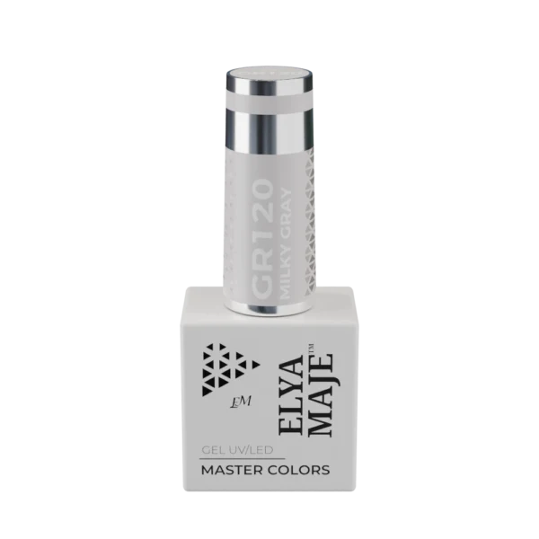 Vernis Semi Permanent – Master Color 120 – Milky gray – Elya Maje