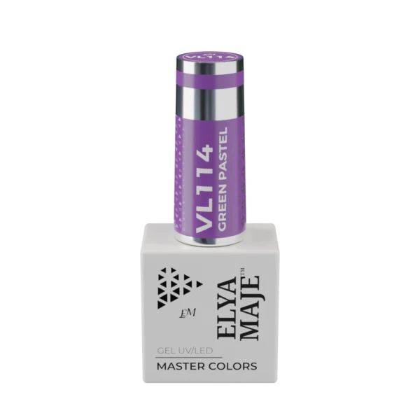 Vernis Semi Permanent – Master Color 114 – Green pastel – Elya Maje