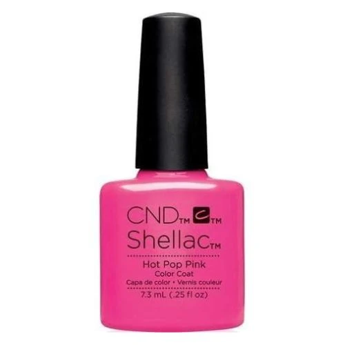SHELLAC Vernis U.V hot pop pink