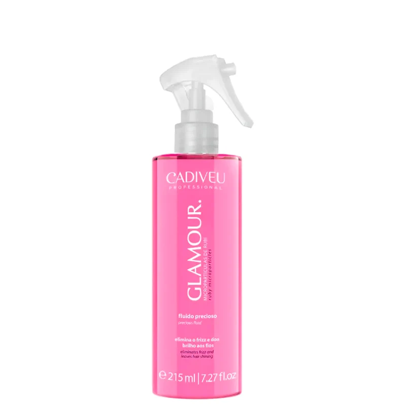 Cadiveu, Glamour Fluido Precioso, Huile de finition pour cheveux, 215 ml